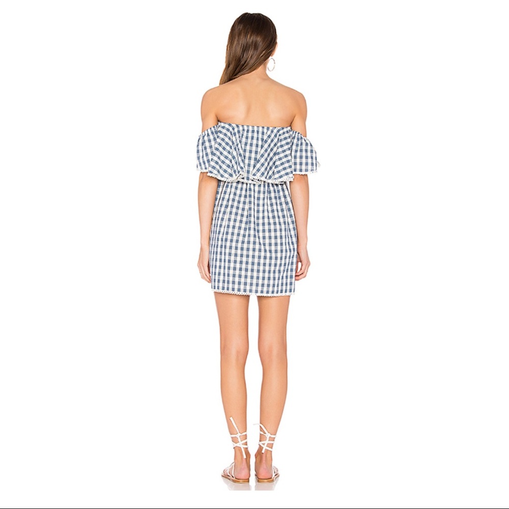 MISA OFF-THE-SHOULDER MINI DRESS - Picture 4 of 6
